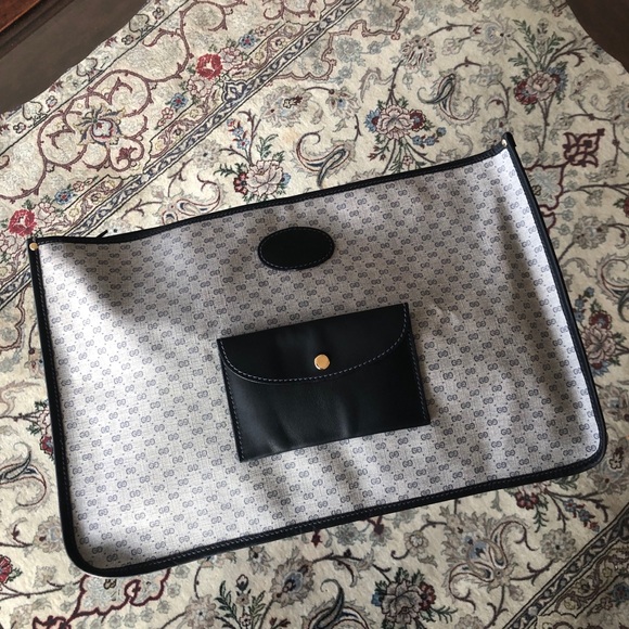 Gucci Handbags - GUCCI Vintage Documents Case